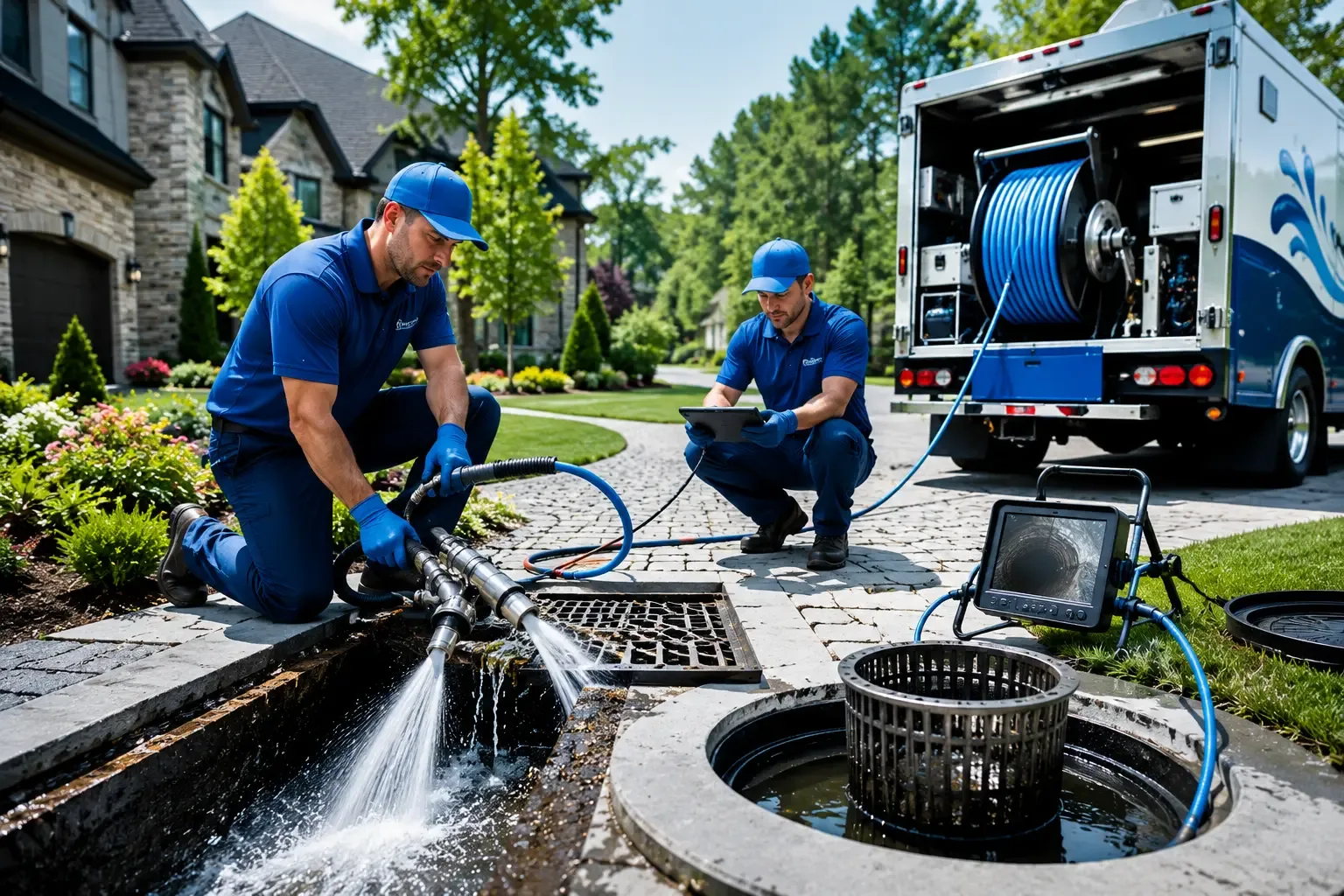 Local outdoor drain cleaning professionals in Fred, TX