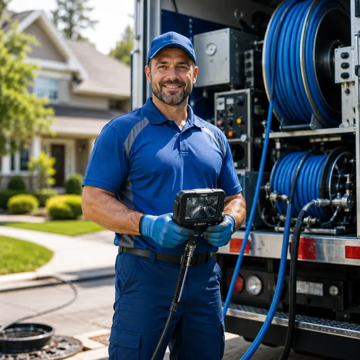 Local outdoor drain cleaning specialists in Fred, TX